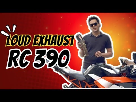 KTM RC390 Exhaust Change | Sound Comparison | Before vs After