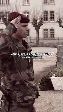 LA SYMBOLIQUE DU BÉRET ROUGE #armeefrancaise #commando #para #armeedeterre #militaire #motivation