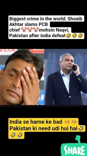 “भाई साहब… इंडिया से हार क्या गए, शोएब भाई का गुस्सा 5G स्पीड से ऑन हो गया! 😅 # youtube #viralshorts