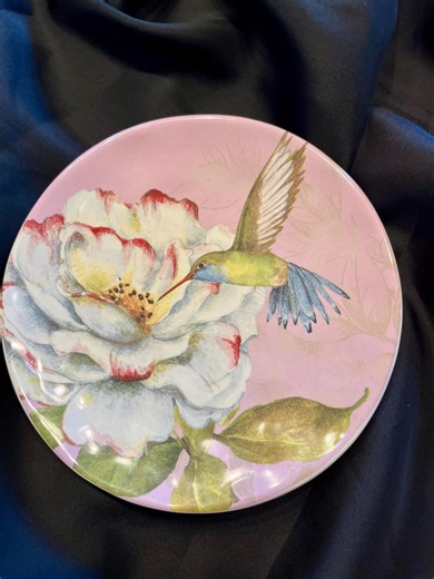 Hummingbird Plate (retired Plate) by Susan Winget - Etsy