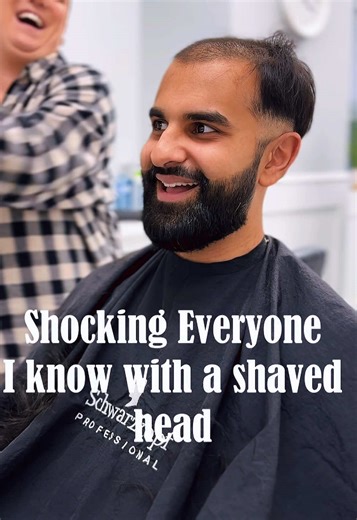 Shocking Everyone I know with a Shaved Head! #balding #thinninghair #buzzcut #transformation