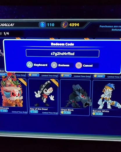 redeem some #brawlhalla codes with me 🤘 #ps4 #codes #gaming | Brawlhalla