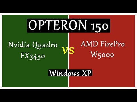 Zamiana Siekierki Na Kijek? Pojedynek Quadro FX3450 vs FirePro W5000 Na Opteronie 150 (s939)