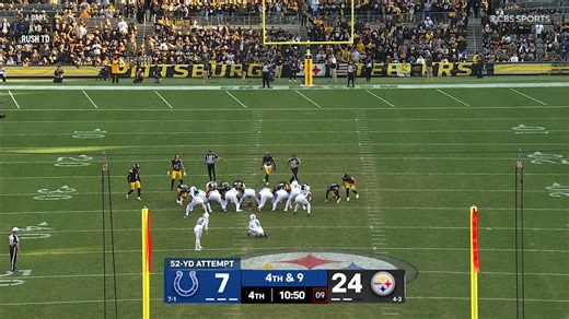 Badgley's 52-yard FG brings Indy with two scores