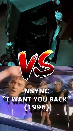 BACKSTREET BOYS EVERYBODY 1997 VS NSYNC I WANT YOU BACK 1996 | NIKOLAS SONORO
