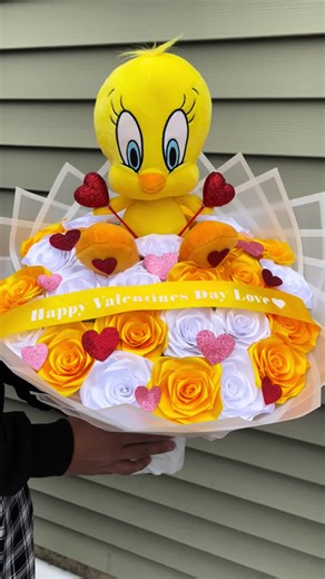 Adorable Bouquets featuring Tweety Bird and Hello Kitty