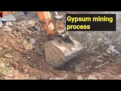 Gypsum mining processes | how to mine gypsum mineral | How to Mine Gypsum Mineral