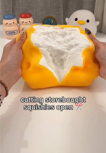Cutting Open Store-Bought Squishies: ASMR Review