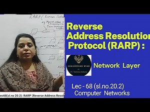Lec20.2: RARP (Reverse Address Resolution Protocol)