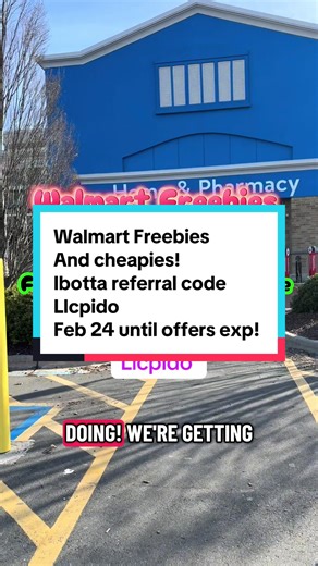 We have some amazing Walmart rebate deals this week from February 24 until offers expire. Make sure to download Ibotta and use my referral code (llcpido) to get an additional $5 back when you scan your first receipt. like, share and follow for more deals just like this. ##walmarthaul##walmartibotta##ibotta##walmartfinds##walmartdeals