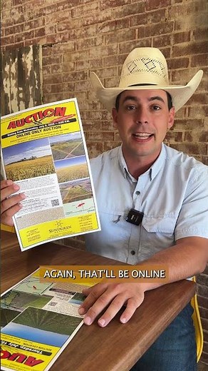 2 Kansas Land Auctions This Week! 🌾 | Farm Ground For Sale in Kansas