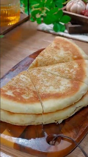 Easy &simple flatbread recipe. How to make flatbread. 3 ingredients. Fast recipe.