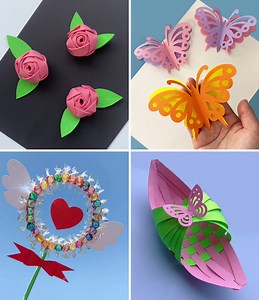 120K views · 2.1K reactions | Cute DIY Paper Crafts and Fun Activities for Kids :) | Simple Crafts | Facebook