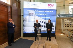 BOV Bond Officially Listed on Malta Stock Exchange - The Malta Independent