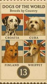 Dog Breeds by Country | How Many From Yours? World Map, Stats & Surprises