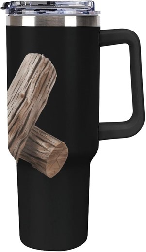 Amazon.com: Wood Trunks Funny 40 Oz Tumbler with Handle Insulated Travel Coffee Mug Stainless Steel Vacuum Car Cup Water Bottle : Hogar y Cocina