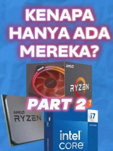 Mengapa Hanya AMD dan Intel yang Dominan di Pasar Prosesor?