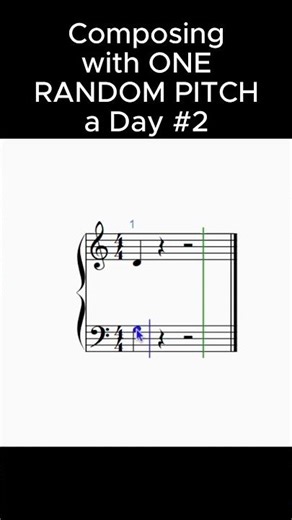 COMPOSING WITH ONE RANDOM PITCH A DAY No. 2