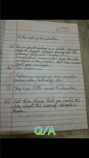 NCERT CLASS 8 SOCIAL CHAPTER 7 CIVICS (UNDERSTANDING MARGINALISATION) FULL NOTES