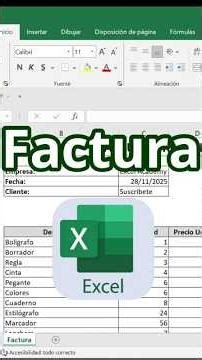 FACTURA - CURSO EXCEL