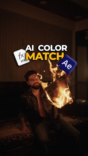 Video Editing & Content Strategy | Shaumit Seth on Instagram: "🟣comment “MATCH” and Recreate iconic film looks with AI in After Effects! 🎥 No LUTs, no manual color grading needed. Just one click! Comment “Match” for the plugin link 🔥 Drop in a movie still → Set it as your style layer → Hit “Match Here” Boom. Cinematic. #AfterEffects #ColorGrading #FilmmakerTools #AestheticEditing #AIEditing #VideoEditingTips #FilmLook #EditWithAI #ReelsTips #cinematic #filmlook #joker #johnwick #bladerunner #