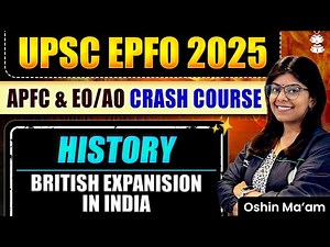 UPSC EPFO 2025 | APFC & EO/AO | Modern History |How to Prepare for UPSC EPFO Exam |Strategy Video