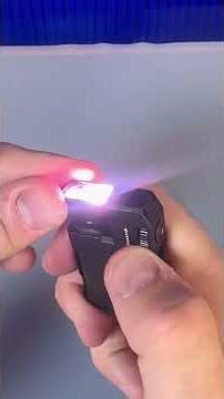 You dont realize how dark something is until you actually need light This is the WUBEN G5 Palm size