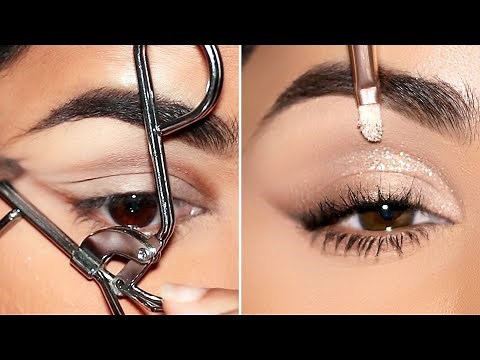 5 MINUTE Delicate Crystal Cut Crease!