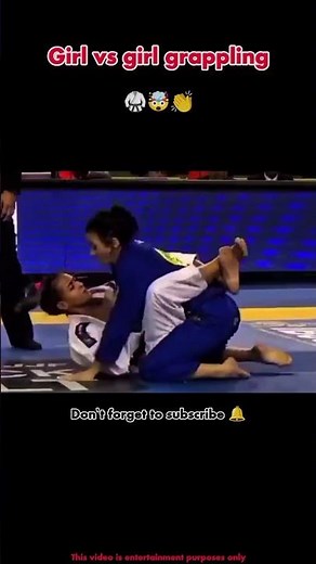 Girl vs Girl Grappling 🤯 | Insane Comeback! #competition #battle #foryou #shorts
