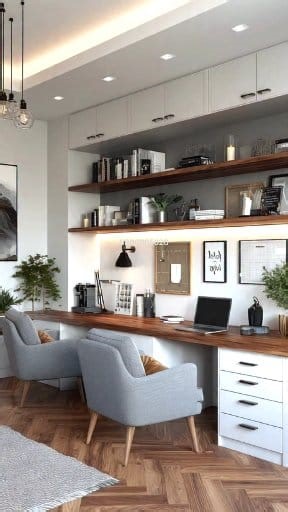 72K views · 353 reactions | Create your perfect home office with a little inspiration from just a reel! ✨ Swipe to find a workspace that seamlessly blends style and productivity.  #HomeOfficeGoals #WorkFromHome #InteriorDesign #OfficeInspo | Bangalore Interiors | Facebook