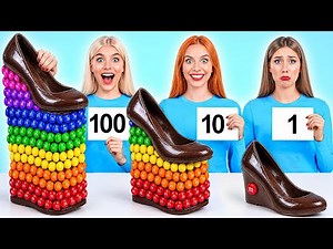 100 Layers of Food Challenge | Epic Cooking Hacks by Multi DO Joy