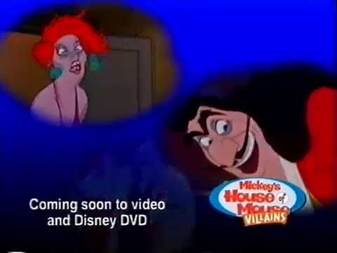 Mickey's House Of Villains (2002) VHS & Disney DVD Trailer (2002, Australia)
