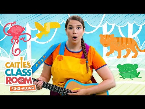 Walking In The Jungle | Caitie's Classroom Sing-Along | Song Single
