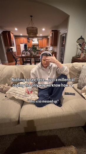 This was our music… what exactly did you think would happen? (The last song though…) We grew up learning how to feel everything at full volume, and now we’re watching things unfold that don’t make sense, don’t feel normal, and don’t come with instructions. It’s okay to feel. It’s okay to be loud. It’s okay to speak up when something isn’t right. #millennials #millennialmom #elderemo #youarenotalone #mentalhealth | Practically Perfect Family