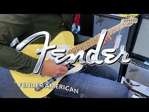 Fender AMERICAN PERFORMER TELECASTER Demo at Music World Ipswich !