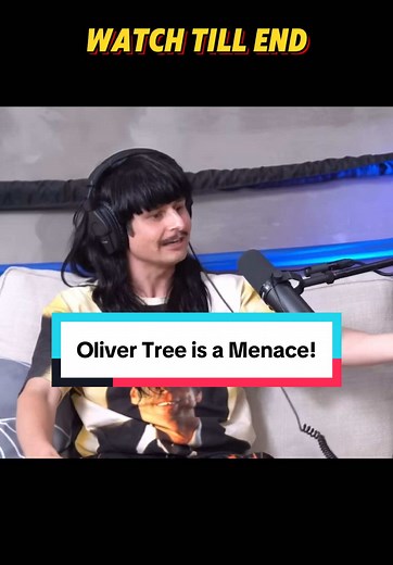Watch to end!!! Oliver Tree is a menace 🤣 source: Impaulsive #olivertree #impaulsive #podcast #podcastclips #funny #fypage