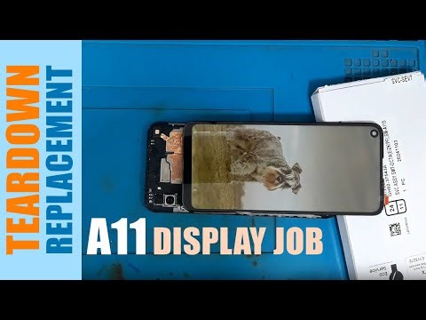DISASSEMBLY: SAMSUNG A11 PHONE DISPLAY REPLACEMENT VIDEO