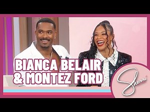 Getting Hyped with WWE Stars Bianca Belair and Montez Ford | Sherri Shepherd