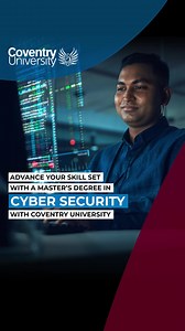 1.1K views | The Master of Science in Cyber Security degree awarded by Coventry University is designed for cyber security professionals seeking to advance their specialised skill set, and for I.T professionals and graduates keen to diversify their portfolio. *Complete in 12 months for Full-Time study mode, and from 20 months for Part-Time study mode. | PSB Academy | Facebook