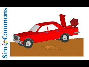 A Toy Volga to Start to Learn OpenRadioss with Mecway