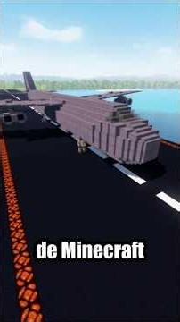 Nadie creía que este B-52 volaría en Minecraft con CREATE #shorts #minecraft #minecraftbuilding
