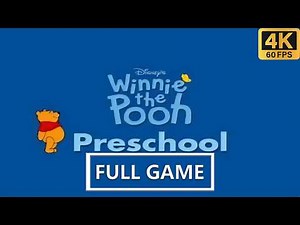 Disney's Winnie the Pooh Preschool (PC) Full Gameplay Walkthrough 4K UHD Longplay