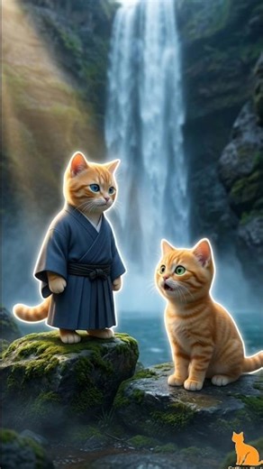 Cat Found a Master… And Became One...#cat#master #ai