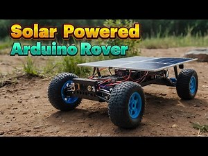 Solar-Powered Arduino Rover with IoT | DIY Robot Build Tutorial