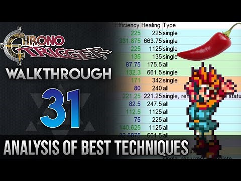 Chrono Trigger Walkthrough 31: Analysis, Best Techniques & Efficiency