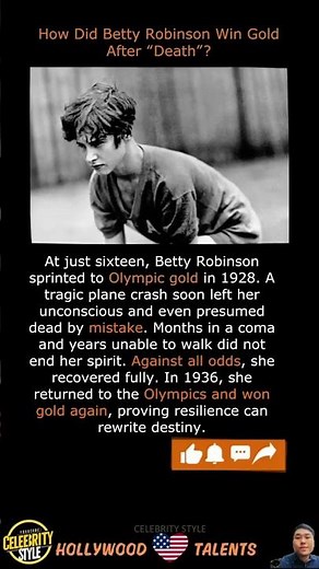 How Did Betty Robinson Win Gold After “Death”?