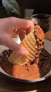 Full recipe here: https://www.crowdedkitchen.com/homemade-choco-tacos/ | Crowded Kitchen