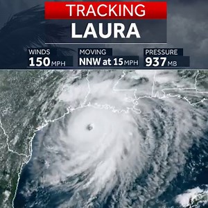 THE LATEST LOOK: Laura is now a Category 4 hurricane, with the potential to become a Category 5 this evening. Laura continues to gain strength: https://bit.ly/2Qv96FA | WDSU News