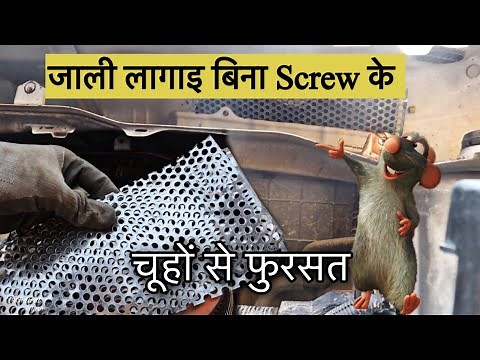 How To Protect Car Cabin From Rat || Rat Mesh Installation