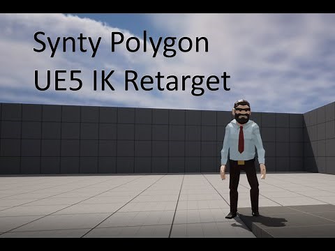 UE5 - Synty Retarget to IK Mannequin
